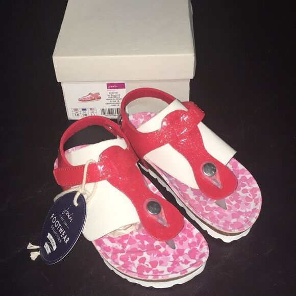 New ❤️ Joules SUNDALE TOE POST SANDAL - Picture 2 of 9